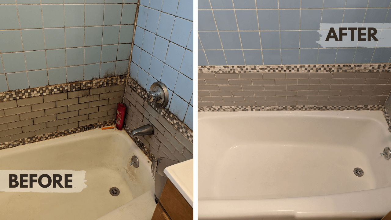Before bathroom renovation